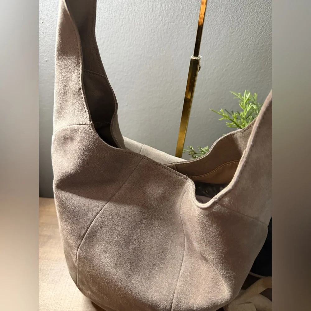 The Sak Suede 120 Hobo & Tess Sling/Crossbody Bag Set